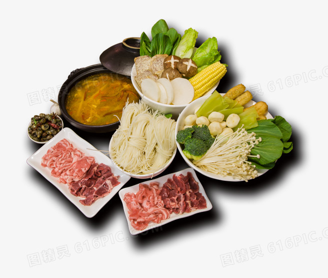 火锅食材图片免费下载_高清PNG素材_图精灵